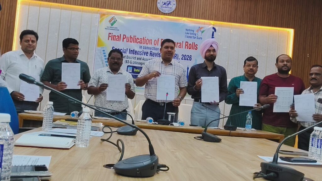 କନ୍ଧମାଳ ଜିଲ୍ଲାର ଚୂଡ଼ାନ୍ତ ଭୋଟର ତାଲିକା ପ୍ରକାଶିତ, ଭୋଟର ସଂଖ୍ୟା ୫.୩୪ ଲକ୍ଷକୁ ବୃଦ୍ଧି, ପୁରୁଷଙ୍କୁ ଟପିଲେ ମହିଳା